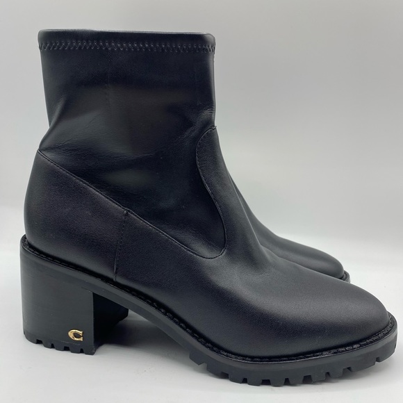 Coach Shoes - NWOB‎ COACH Joy Leather Bootie Size 7.5